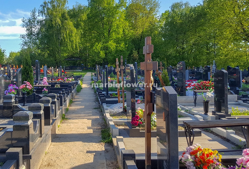 Доставка траурных венков на Булатниковское кладбище