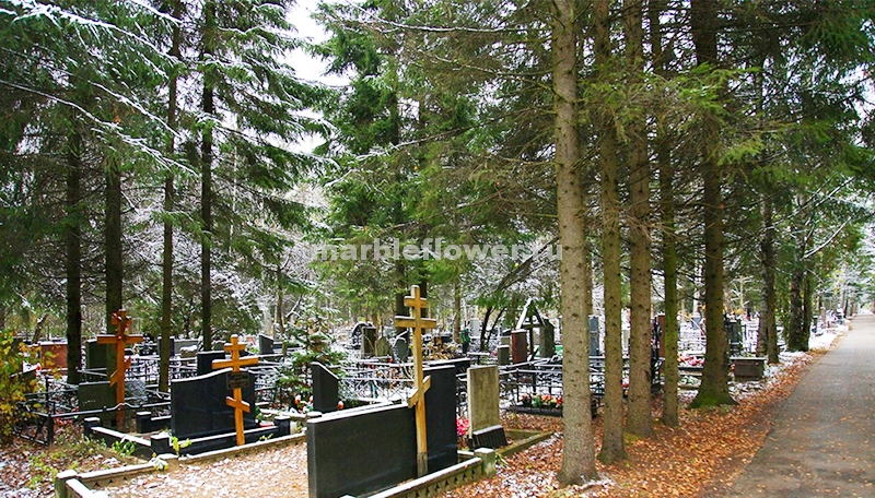 Доставка траурных венков на Зеленоградское кладбище