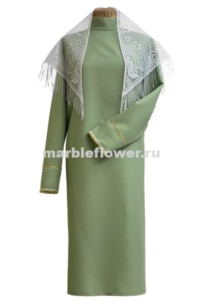 Платье погребальное 035
